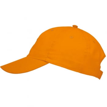 Бейсболка METEOR неоново-оранжевая купить с нанесением логотипа оптом на заказ в интернет-магазине Санкт-Петербург