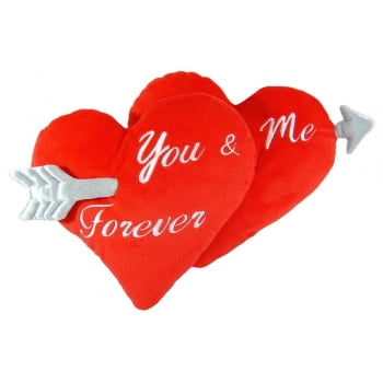 Декоративная подушка You and Me Forever купить с нанесением логотипа оптом на заказ в интернет-магазине Санкт-Петербург