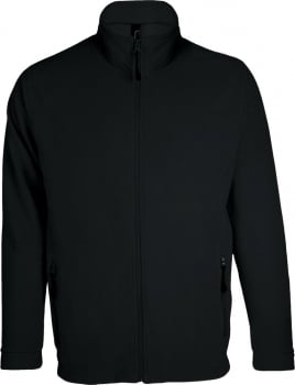 Куртка мужская NOVA MEN 200, черная купить с нанесением логотипа оптом на заказ в интернет-магазине Санкт-Петербург