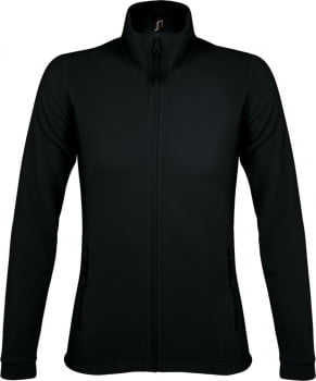 Куртка женская NOVA WOMEN 200, черная купить с нанесением логотипа оптом на заказ в интернет-магазине Санкт-Петербург
