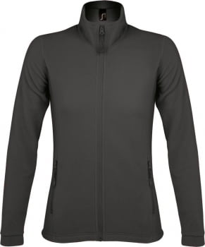 Куртка женская NOVA WOMEN 200, темно-серая купить с нанесением логотипа оптом на заказ в интернет-магазине Санкт-Петербург