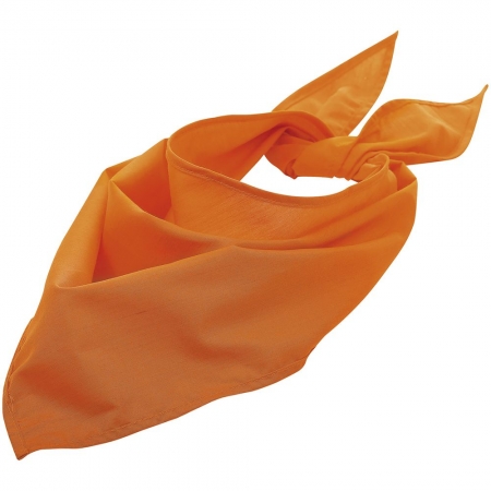 Шейный платок Bandana, оранжевый купить с нанесением логотипа оптом на заказ в интернет-магазине Санкт-Петербург