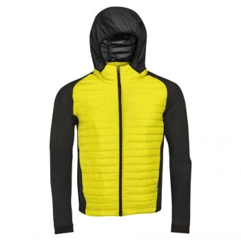Куртка NEW YORK MEN неоновый желтый купить с нанесением логотипа оптом на заказ в интернет-магазине Санкт-Петербург