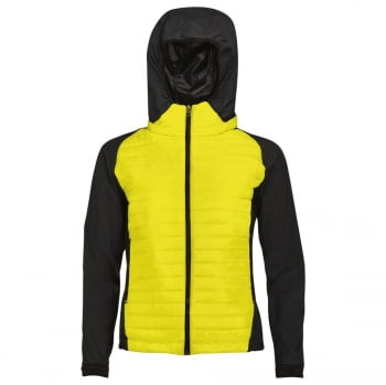 Куртка NEW YORK WOMEN неоновый желтый купить с нанесением логотипа оптом на заказ в интернет-магазине Санкт-Петербург