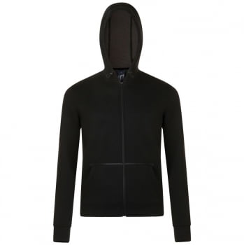 Куртка унисекс VOLT, черная купить с нанесением логотипа оптом на заказ в интернет-магазине Санкт-Петербург