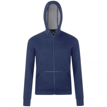 Куртка унисекс VOLT, темно-синяя купить с нанесением логотипа оптом на заказ в интернет-магазине Санкт-Петербург