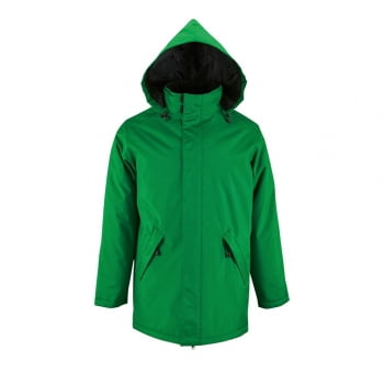 Куртка на стеганой подкладке ROBYN, зеленая купить с нанесением логотипа оптом на заказ в интернет-магазине Санкт-Петербург