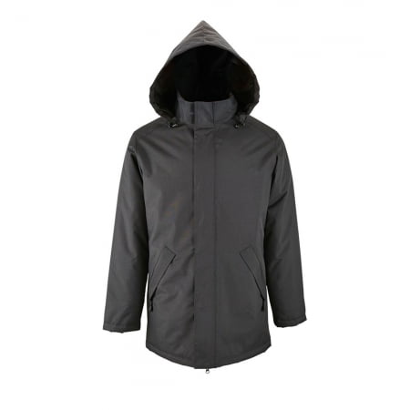 Куртка на стеганой подкладке Robyn, темно-серая купить с нанесением логотипа оптом на заказ в интернет-магазине Санкт-Петербург