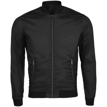 Куртка унисекс Roscoe, черная купить с нанесением логотипа оптом на заказ в интернет-магазине Санкт-Петербург