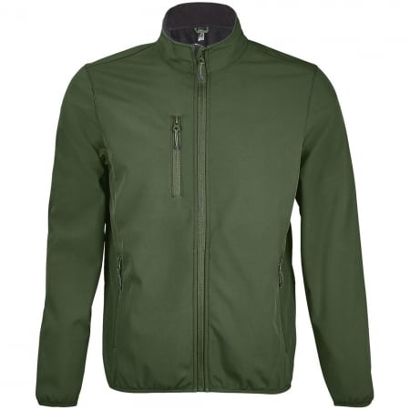 Куртка мужская Radian Men, темно-зеленая купить с нанесением логотипа оптом на заказ в интернет-магазине Санкт-Петербург