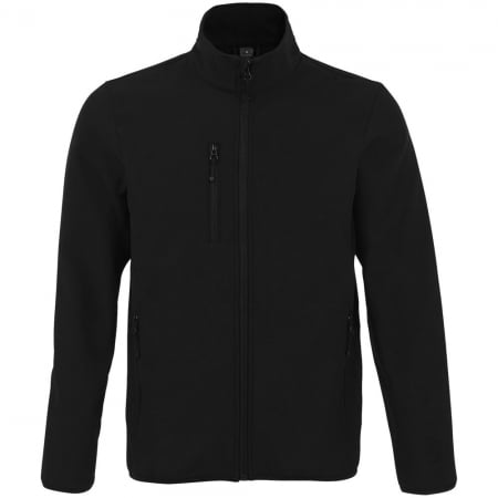 Куртка мужская Radian Men, черная купить с нанесением логотипа оптом на заказ в интернет-магазине Санкт-Петербург