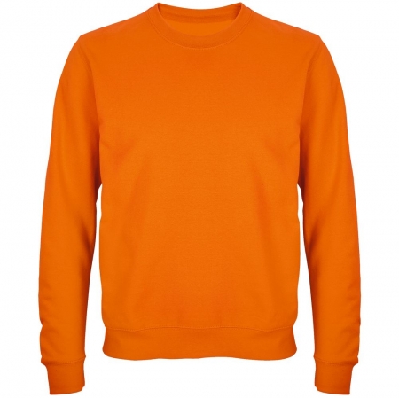 Свитшот унисекс Columbia, оранжевый купить с нанесением логотипа оптом на заказ в интернет-магазине Санкт-Петербург