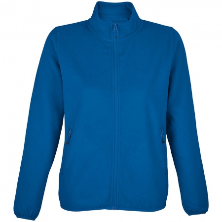 Куртка женская Factor Women, ярко-синяя купить с нанесением логотипа оптом на заказ в интернет-магазине Санкт-Петербург