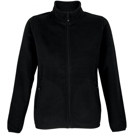 Куртка женская Factor Women, черная купить с нанесением логотипа оптом на заказ в интернет-магазине Санкт-Петербург