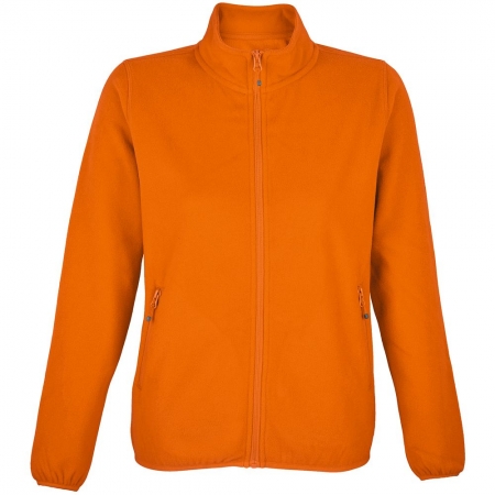Куртка женская Factor Women, оранжевая купить с нанесением логотипа оптом на заказ в интернет-магазине Санкт-Петербург