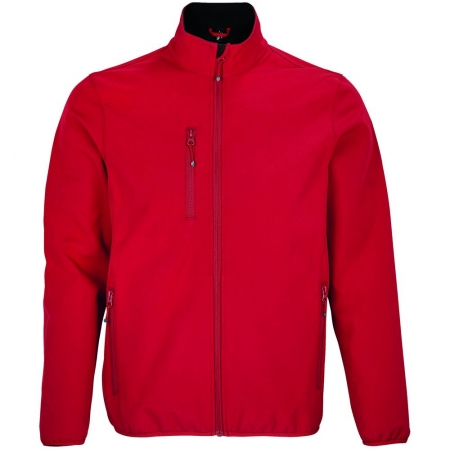Куртка мужская Falcon Men, красная купить с нанесением логотипа оптом на заказ в интернет-магазине Санкт-Петербург