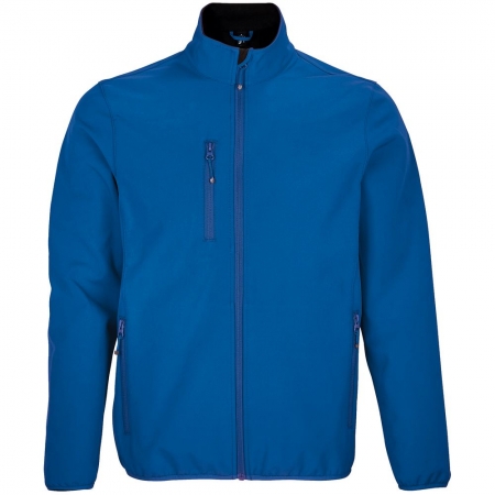 Куртка мужская Falcon Men, ярко-синяя купить с нанесением логотипа оптом на заказ в интернет-магазине Санкт-Петербург