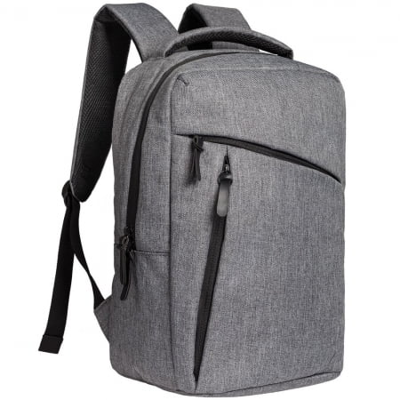 Рюкзак для ноутбука Burst Onefold, серый купить с нанесением логотипа оптом на заказ в интернет-магазине Санкт-Петербург