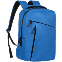 Рюкзак для ноутбука Onefold, ярко-синий купить с нанесением логотипа оптом на заказ в интернет-магазине Санкт-Петербург