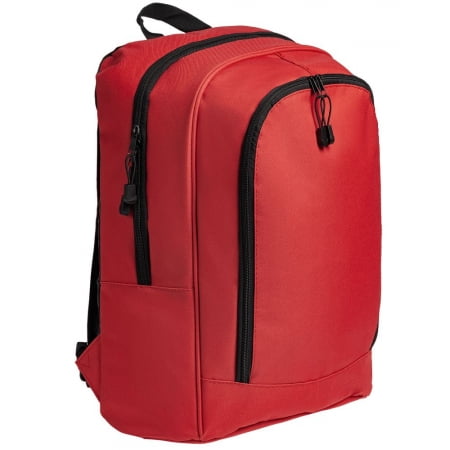 Рюкзак Back To Back, красный купить с нанесением логотипа оптом на заказ в интернет-магазине Санкт-Петербург
