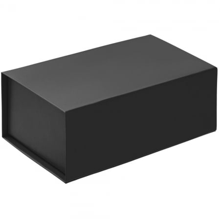 Коробка LumiBox, черная купить с нанесением логотипа оптом на заказ в интернет-магазине Санкт-Петербург