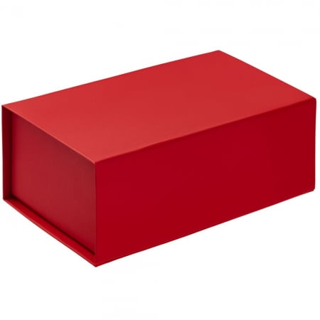 Коробка LumiBox, красная купить с нанесением логотипа оптом на заказ в интернет-магазине Санкт-Петербург