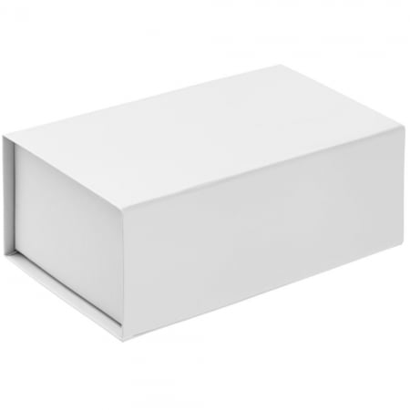 Коробка LumiBox, белая купить с нанесением логотипа оптом на заказ в интернет-магазине Санкт-Петербург