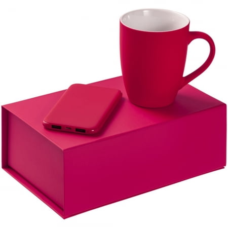 Набор Powerhouse, розовый купить с нанесением логотипа оптом на заказ в интернет-магазине Санкт-Петербург