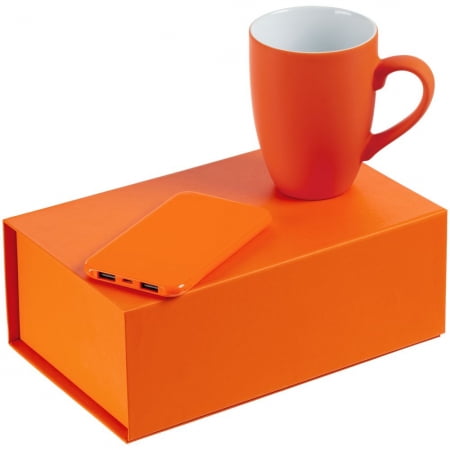 Набор Powerhouse, ver.2, оранжевый купить с нанесением логотипа оптом на заказ в интернет-магазине Санкт-Петербург