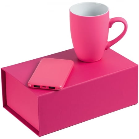 Набор Powerhouse, ver.2, розовый купить с нанесением логотипа оптом на заказ в интернет-магазине Санкт-Петербург