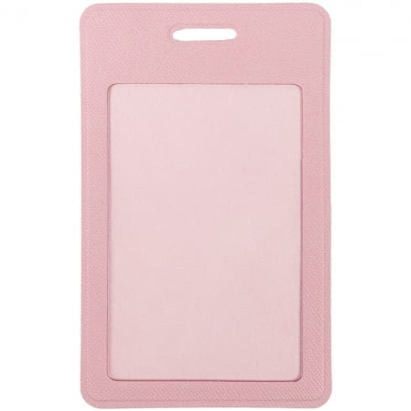 Чехол для пропуска Devon, розовый купить с нанесением логотипа оптом на заказ в интернет-магазине Санкт-Петербург