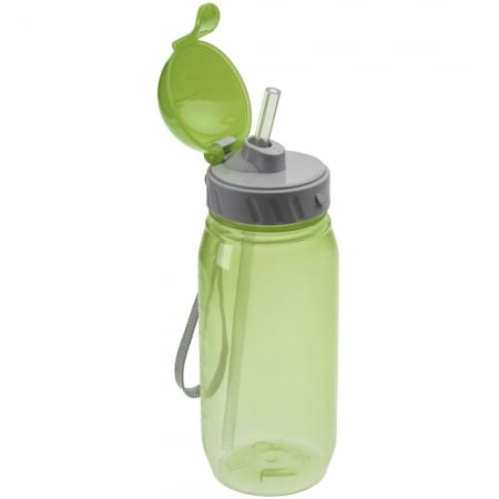 Бутылка для воды Aquarius, зеленая купить с нанесением логотипа оптом на заказ в интернет-магазине Санкт-Петербург