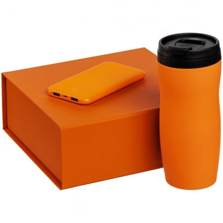 Набор Formation, оранжевый купить с нанесением логотипа оптом на заказ в интернет-магазине Санкт-Петербург