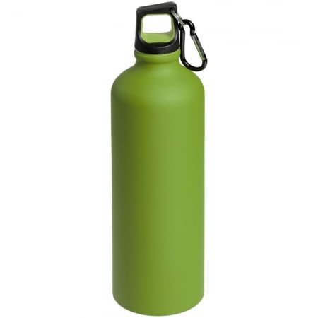Бутылка для воды Al, зеленая купить с нанесением логотипа оптом на заказ в интернет-магазине Санкт-Петербург