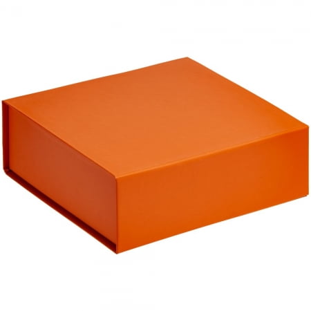 Коробка BrightSide, оранжевая купить с нанесением логотипа оптом на заказ в интернет-магазине Санкт-Петербург