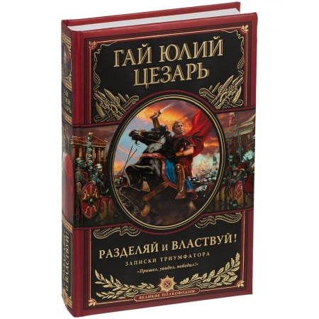 Книга «Разделяй и властвуй» купить с нанесением логотипа оптом на заказ в интернет-магазине Санкт-Петербург