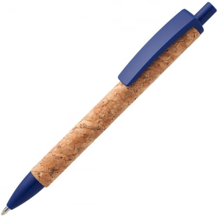 Ручка шариковая Grapho, синяя купить с нанесением логотипа оптом на заказ в интернет-магазине Санкт-Петербург