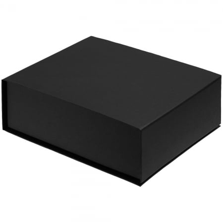 Коробка Flip Deep, черная купить с нанесением логотипа оптом на заказ в интернет-магазине Санкт-Петербург