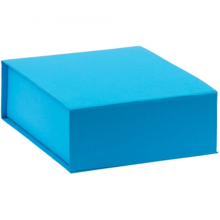 Коробка Flip Deep, голубая купить с нанесением логотипа оптом на заказ в интернет-магазине Санкт-Петербург