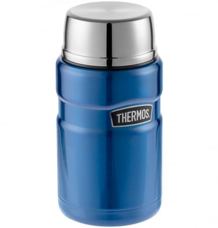 Термос для еды Thermos SK3020, синий купить с нанесением логотипа оптом на заказ в интернет-магазине Санкт-Петербург