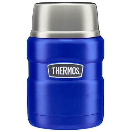 Термос для еды Thermos SK3000, синий купить с нанесением логотипа оптом на заказ в интернет-магазине Санкт-Петербург