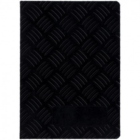 Ежедневник Hard Work Black ver.2, недатированный купить с нанесением логотипа оптом на заказ в интернет-магазине Санкт-Петербург