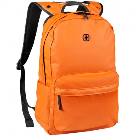 Рюкзак Photon с водоотталкивающим покрытием, оранжевый купить с нанесением логотипа оптом на заказ в интернет-магазине Санкт-Петербург