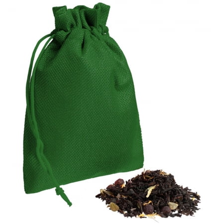 Чай «Таежный сбор» в зеленом мешочке купить с нанесением логотипа оптом на заказ в интернет-магазине Санкт-Петербург