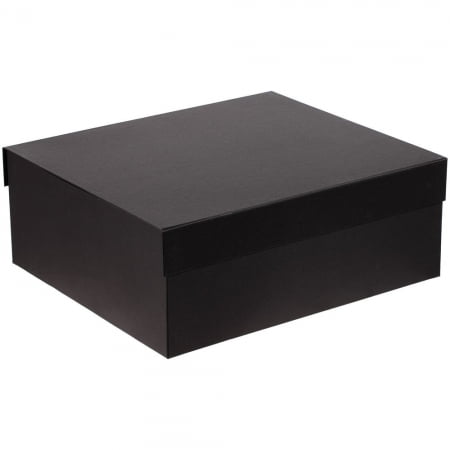 Коробка My Warm Box, черная купить с нанесением логотипа оптом на заказ в интернет-магазине Санкт-Петербург