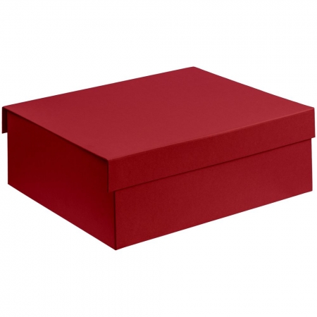 Коробка My Warm Box, красная купить с нанесением логотипа оптом на заказ в интернет-магазине Санкт-Петербург