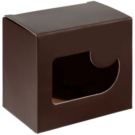 Коробка Gifthouse, коричневая купить с нанесением логотипа оптом на заказ в интернет-магазине Санкт-Петербург