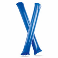 Палки-стучалки для болельщиков Hip-Hip, синие купить с нанесением логотипа оптом на заказ в интернет-магазине Санкт-Петербург