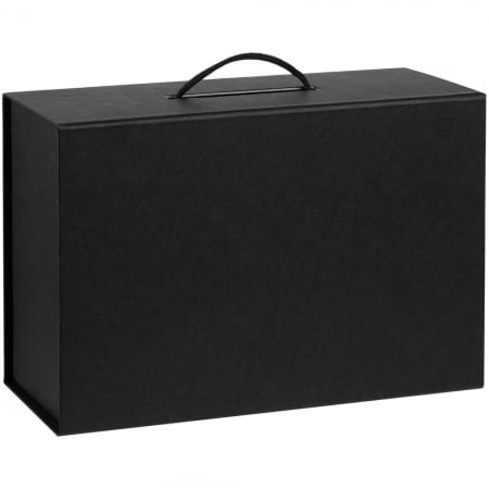 Коробка New Case, черная купить с нанесением логотипа оптом на заказ в интернет-магазине Санкт-Петербург