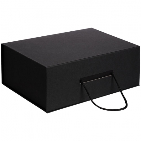 Коробка New Case, черная, уценка купить с нанесением логотипа оптом на заказ в интернет-магазине Санкт-Петербург